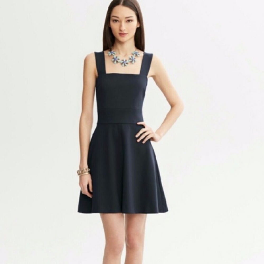 Banana Republic Milly Collection Navy dress 2